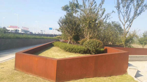 鹿寨耐候钢挡土墙